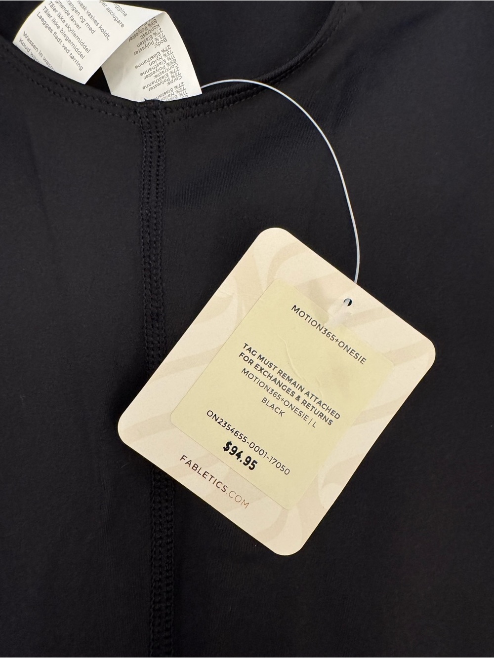 Fabletics Black Women's Jumpsuit Romper - Picture 3 of 3